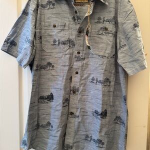 OutdoorLife Blue Short Sleeve Shirt